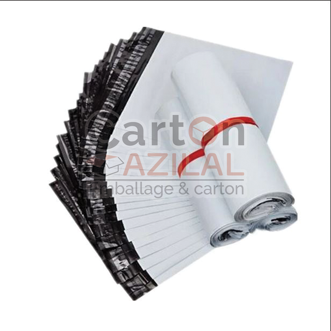 Sachet 31x42 Scellable Blanc adhésif