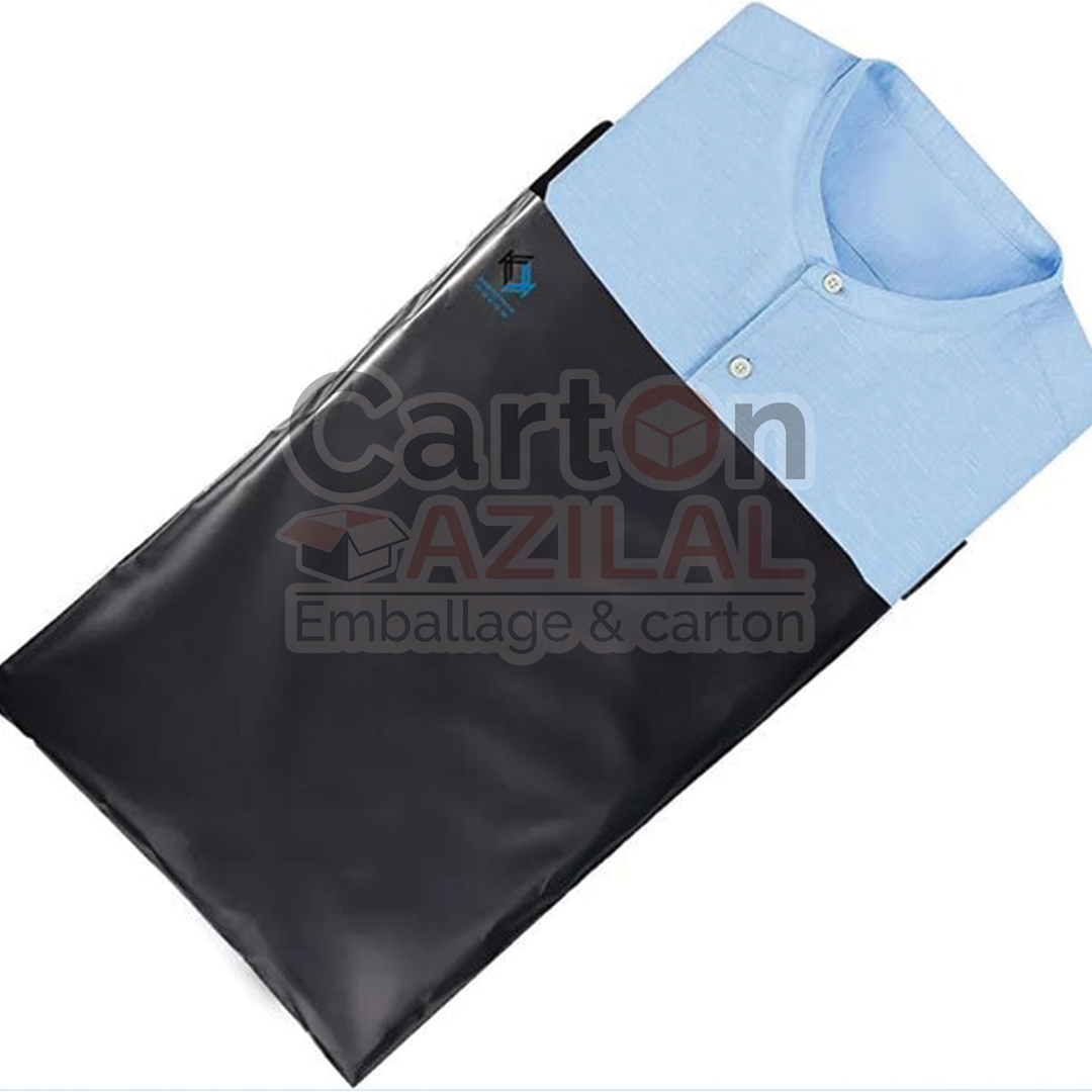 Sachet 23x31 Scellable Noir adhésif